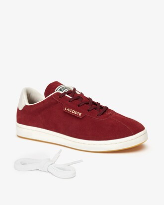 Damen-Sneakers MASTERS aus Veloursleder und Leder