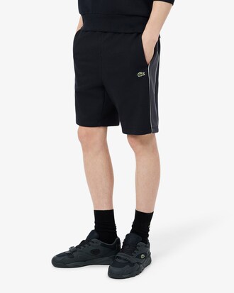 Regular Fit-Shorts aus Fleece mit Colorblock-Design