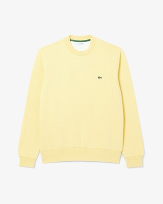 Sweatshirt aus Fleece mit Rundhalsausschnitt