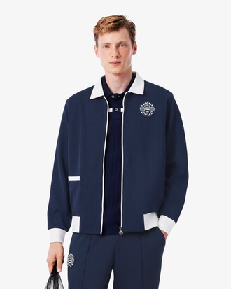 Tennisjacke Heritage, mit Badge-Detail und Ultra Dry-Technologie