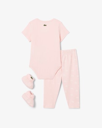 Baby-Set aus Baumwolle mit Print