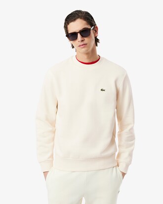 Sweatshirt aus Fleece mit Rundhalsausschnitt
