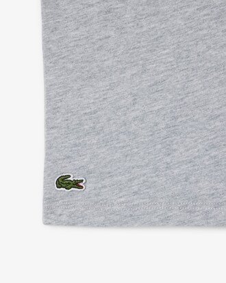 T-Shirt aus Baumwolle mit Monogramm-Print