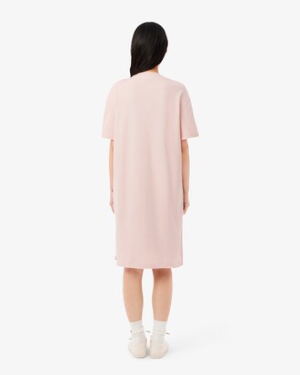 Oversized T-Shirt-Kleid aus Baumwolle