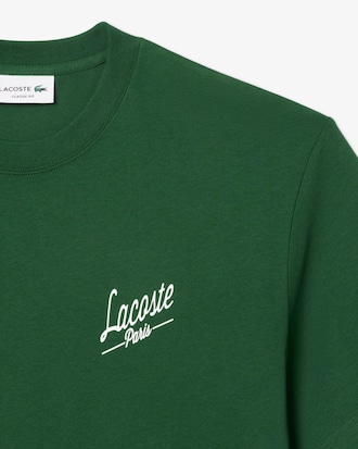 T-Shirt aus Jersey mit mehreren Prints