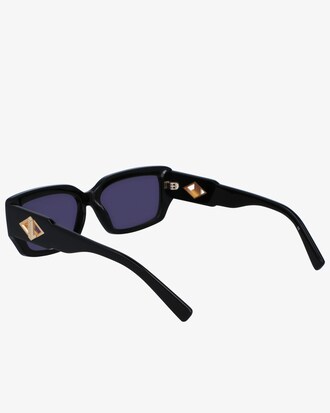 Sonnenbrille Monogram mit eckigem Acetatrahmen