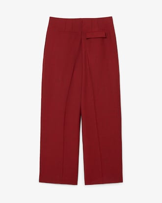 Runway Straight Fit figurbetonte Wollhose