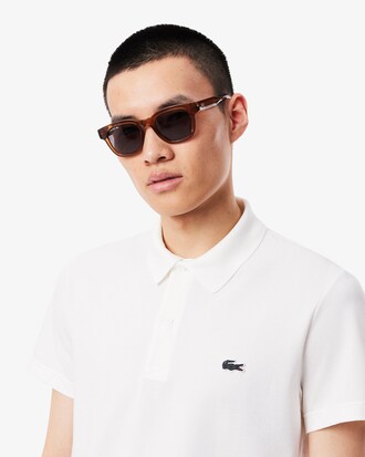 Regular Fit-Polohemd aus Baumwolle