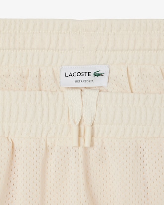 Shorts aus grafischem Mesh