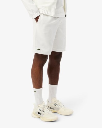 Leichte Tennisshorts aus Diamant-Taft