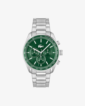 Boston Chronograph aus Edelstahl