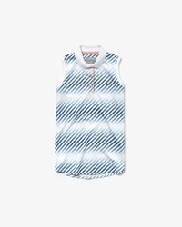 Damen LACOSTE SPORT Tennis-Poloshirt mit Schattenstreifen