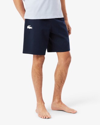 Straight Fit-Pyjamashorts aus Fleece