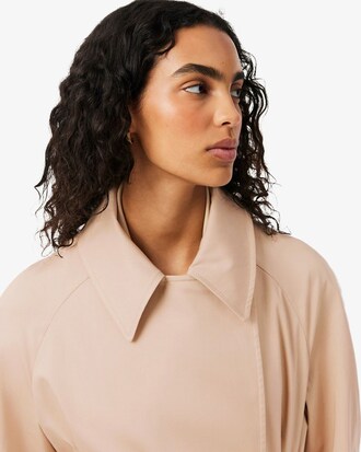 Wasserabweisender Oversized-Trenchcoat