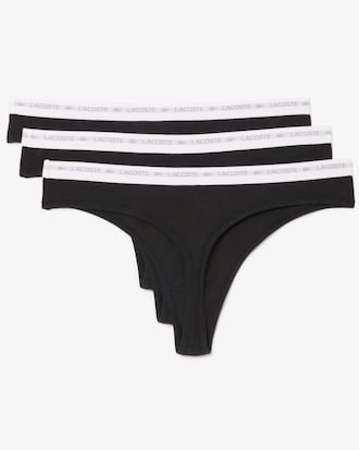 3er-Pack Tangas aus Stretch-Baumwolle