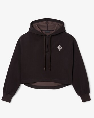Boxy Cut-Hoodie Runway