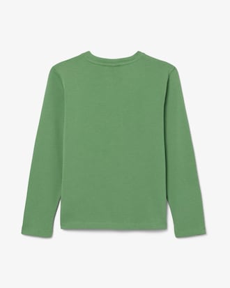 T-Shirt aus Baumwolle mit langen &Auml;rmeln