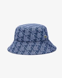 Bob-Hut aus Jacquard mit Monogramm
