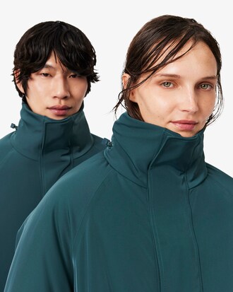 Runway oversized gef&uuml;tterter Stretch-Parka