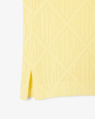 Slim Fit-Polohemd Runway mit Jacquard-Monogramm