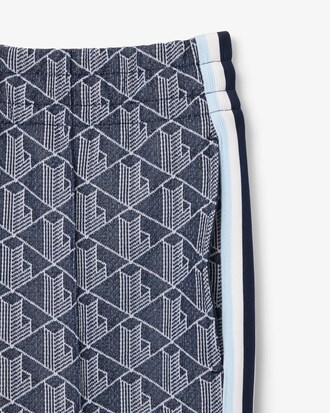Flared-Trainingshose mit Monogramm