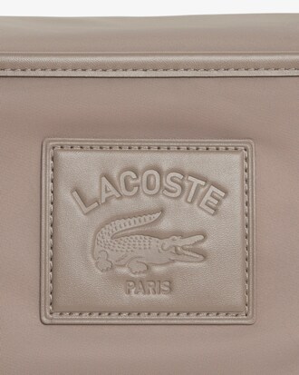 Klassische Lacoste-Umh&auml;ngetasche mit Klappverschluss
