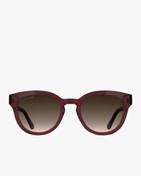 Ovale Brille mit Monogramm