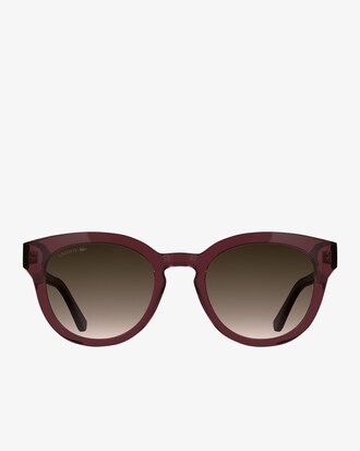 Ovale Brille mit Monogramm