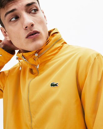 Kombinierbare Herren Windjacke mit versteckter Kapuze