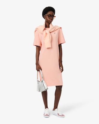 Oversized T-Shirt-Kleid aus Baumwolle
