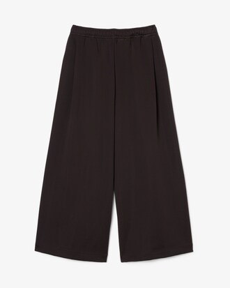 Oversized-Sweathose Runway aus Satin