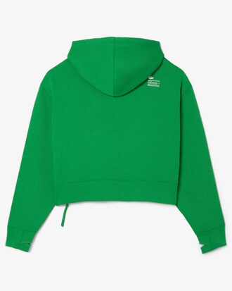 Kurzer Hoodie aus Baumwolle