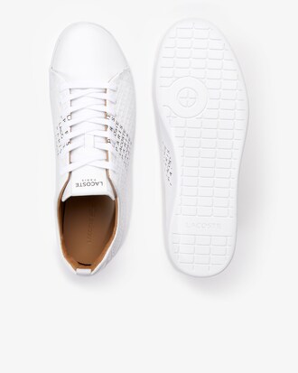 Herren-Sneakers CARNABY EVO aus Leder (mit LACOSTE-Schriftzug)