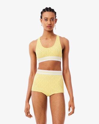 Sport-BH Runway mit Jacquard-Monogramm