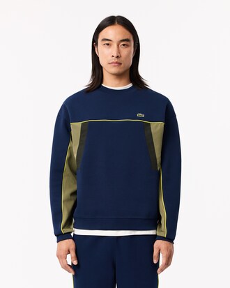 Loose Fit Piqué-Sweatshirt