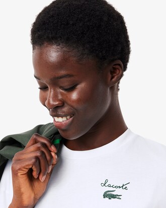 T-Shirt aus Baumwolle mit Logo