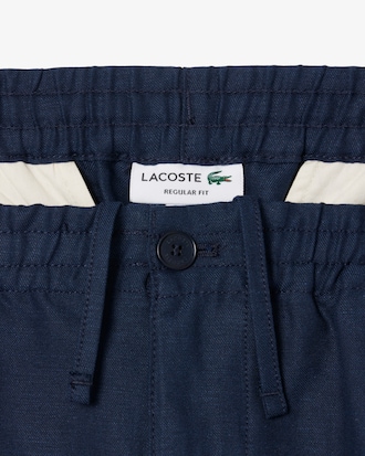 Regular Fit-Shorts aus Leinen