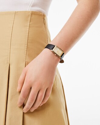 Catherine 2-Zeiger Leder-Armbanduhr
