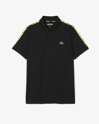 Tennis-Polohemd mit Branding-Streifen und Ultra-Dry-Technologie
