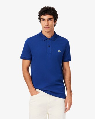 Slim Fit-Polohemd L.12.12 aus Piqu&eacute;