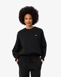 &Uuml;bergro&szlig;es Sweatshirt aus doppelseitigem Jersey