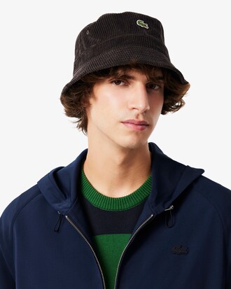 Jacke aus Flanell-Baumwollgemisch mit Kapuze