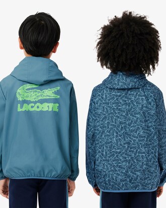 Wendbare Jacke aus Taft mit Reißverschluss