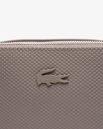 Schultertasche Chantaco aus Piqué-Leder