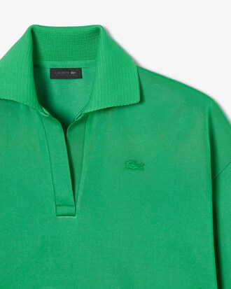 Boxy Cut-Sweatshirt Runway mit Polokragen