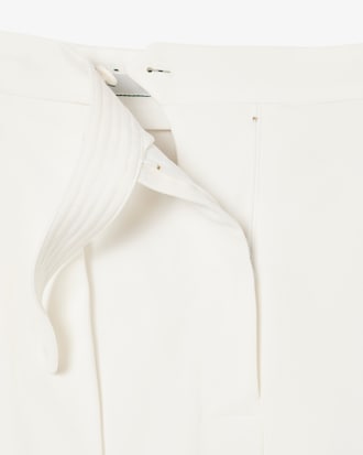 Bundfaltenhose Runway mit hoher Taille