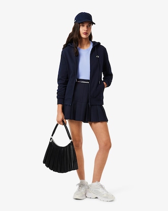 Fleece-Hoodie mit Reißverschluss