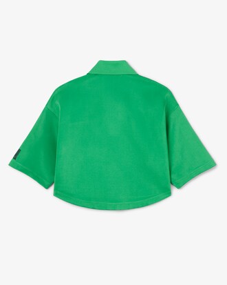 Boxy Cut-Sweatshirt Runway mit Polokragen