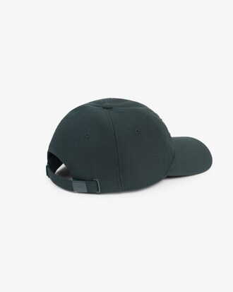 Cap aus Wollmischgewebe mit Stickerei