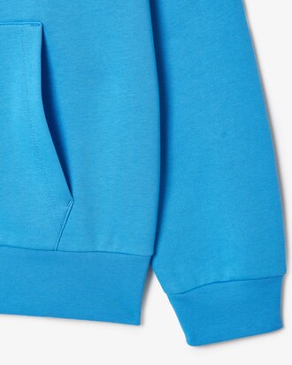 Hoodie aus Fleece mit Reißverschluss